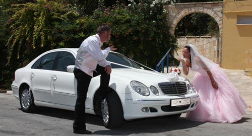 paphos wedding transport